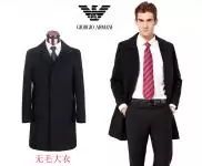 costume emporio armani 2012 hommes nouveau pas de manteau de fourrure